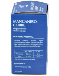 Manganeso-Cobre Microgranulos Neo 50Cap. de Neo 2