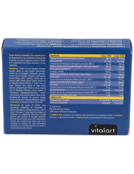 Vitalart Defensas 15 Comp. de Vitalart