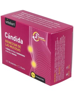 Vitalart Candida 30 Comp.+30 Perlas de Vitalart 2