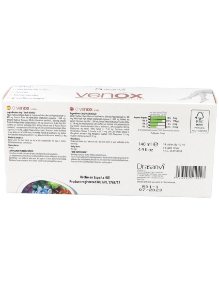 Venox 14X10Ml Viales Drasanvi