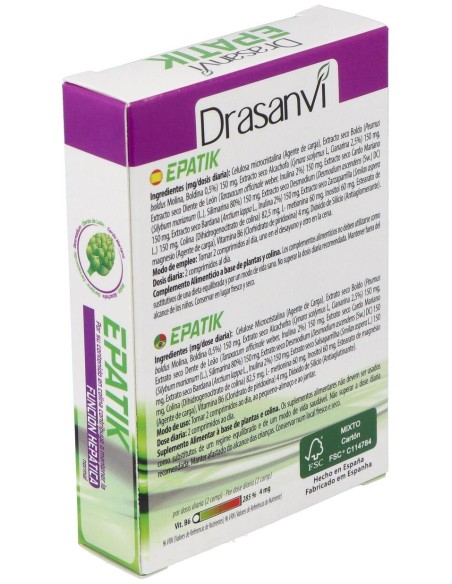 Epatik Detox 30Comp. de Drasanvi