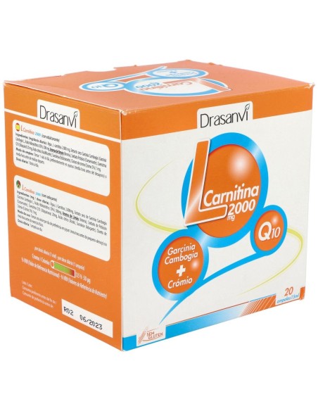 L-Carnitina 2000 Mg 20 Viales Drasanvi