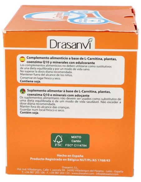 L-Carnitina 2000Mg. 20Viales de Drasanvi