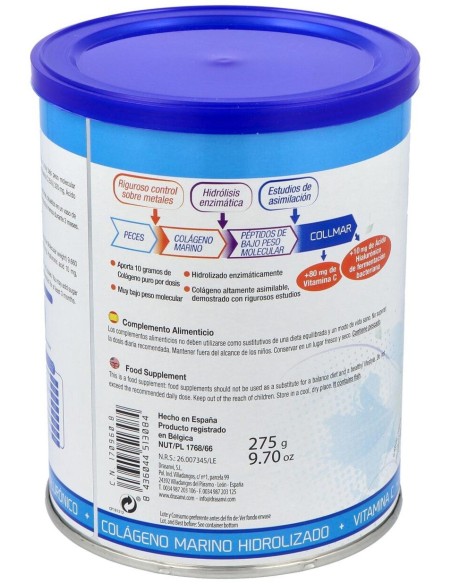 Collmar Vainilla 275G Drasanvi