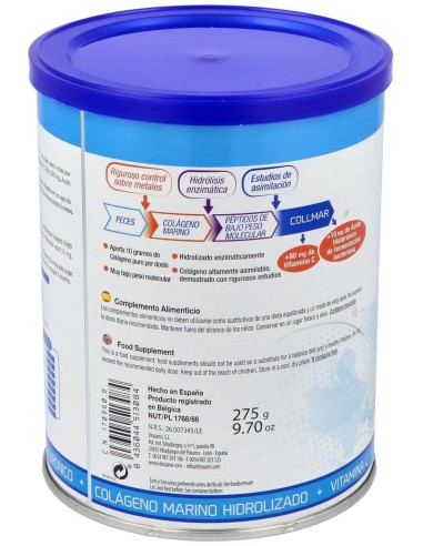 Collmar Vainilla 275G Drasanvi