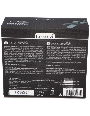 Pure Emotion Hombre 60Cap. de Drasanvi