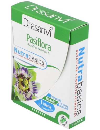 Pasiflora 30 Capsulas Nutrabasicos Drasanvi