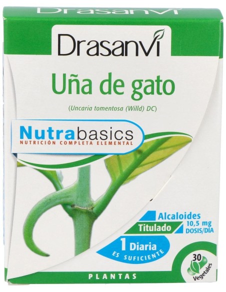 Nutrabasics Uña De Gato 30Caps. de Drasanvi