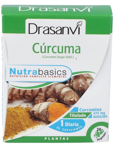 Curcuma 24 Capsulas Nutrabasicos Drasanvi