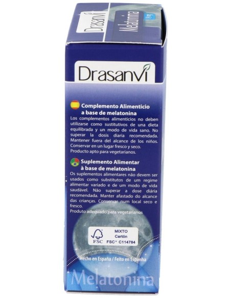 Melatonina 1,9Mg. 60Cap. de Drasanvi
