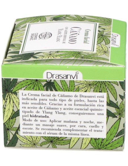 Crema Facial Cañamo Cosm Org 50Ml Drasanvi