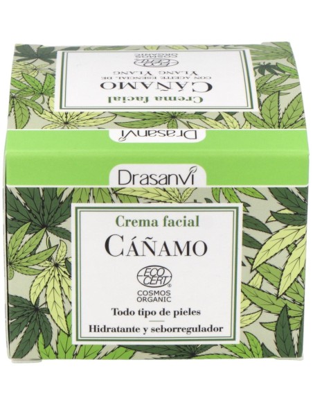 Crema Facial Cañamo Cosm Org 50Ml Drasanvi