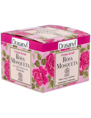Crema Facial Rosa Mosqueta 50Ml. Ecocert Bio de Drasanvi