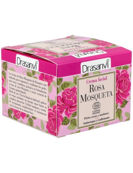 Crema Facial Rosa Mosqueta 50Ml. Ecocert Bio de Drasanvi