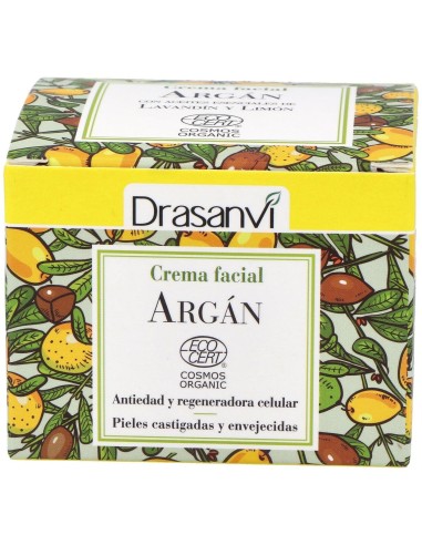 Crema Facial Argan 50Ml. Ecocert Bio de Drasanvi