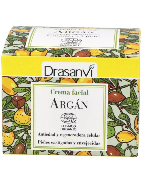 Crema Facial Argan 50Ml. Ecocert Bio de Drasanvi