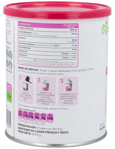 Colageno Hidrolizado Formula Mujer 300Gr. de B.Green (Lab. Lebudit)