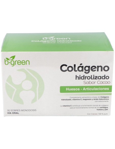 Colageno Hidrolizado Cacao  30Sbrs. de B.Green (Lab. Lebudit)