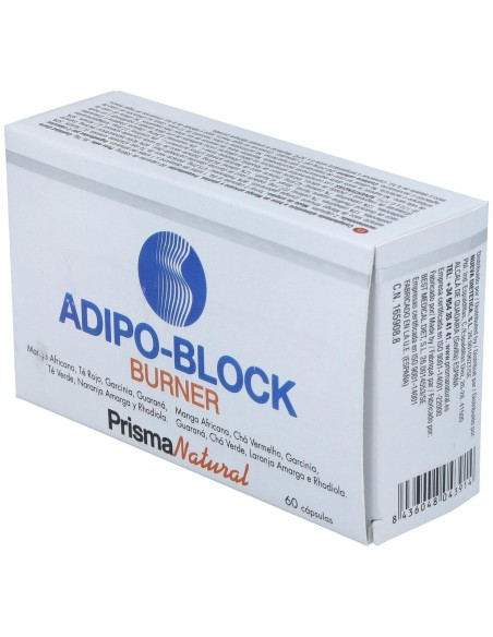 Adipo Block Burner 60Cap. de Prisma Natural