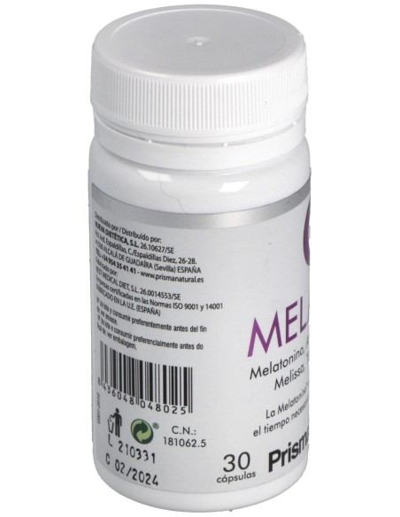 Melato+ 30 Caps.   de Prisma Natural