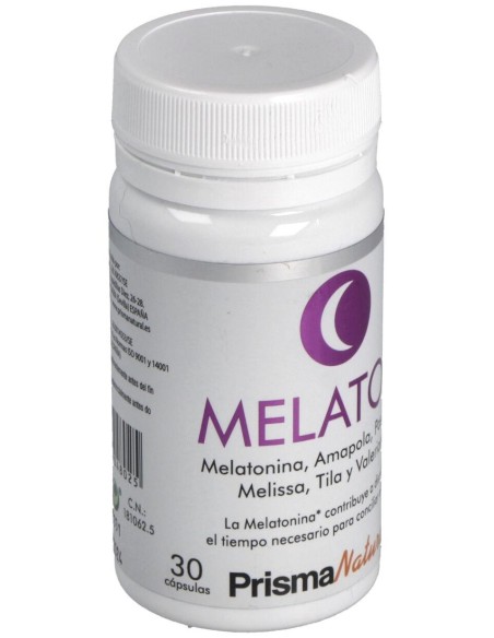 Melato+ 30 Caps.   de Prisma Natural