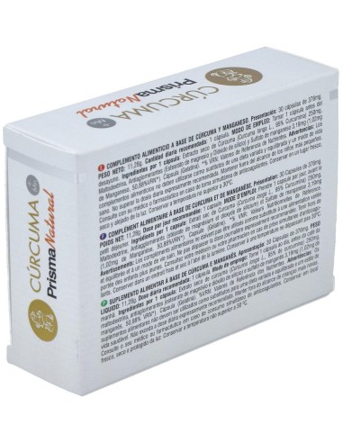 Curcuma + Manganeso 30Cap. de Prisma Natural