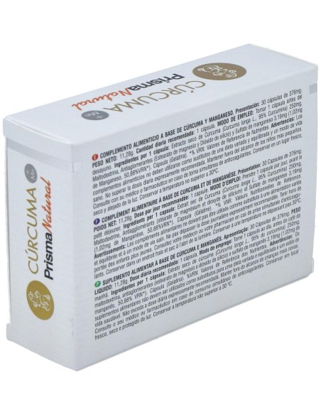 Curcuma + Manganeso 30Cap. de Prisma Natural