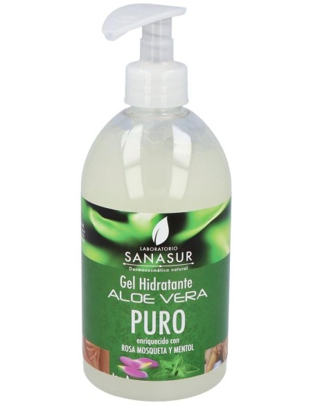 Gel Aloe Vera Con Rosa Mosqueta Y Mentol 500Ml. de Sanasur