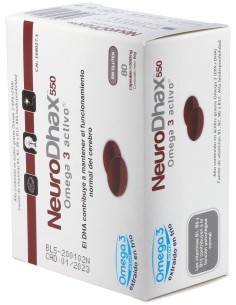 Neurodhax 550Mg. 80Cap. de Epadhax 2