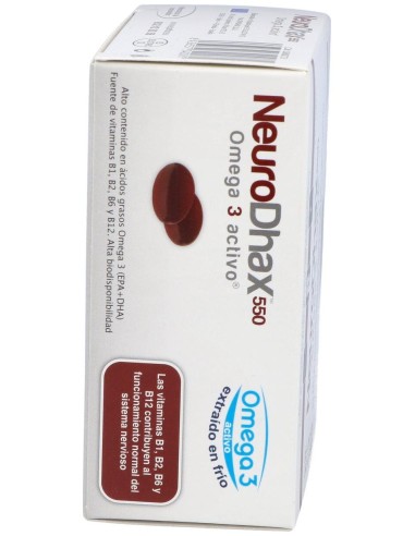 Neurodhax 550Mg. 80Cap. de Epadhax