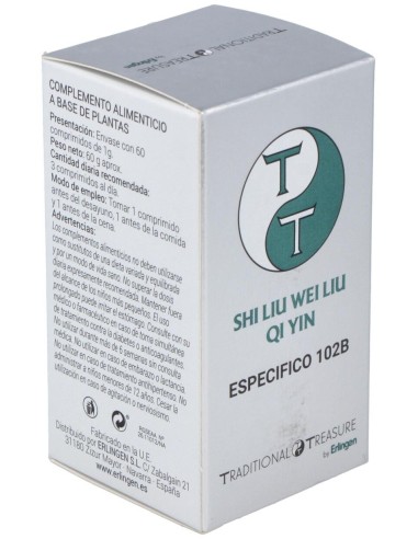 Especifico 102B Shi Liu Wei Liu Qi Yin 60Comp. de Erlingen