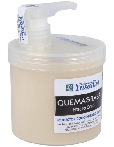 Quemagrasas Efecto Calor 500 Ml de Ynsadiet