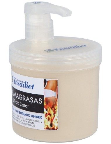 Quemagrasas Efecto Calor 500 Ml de Ynsadiet