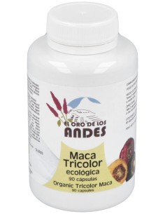 Maca Tricolor 700Mg. 90Cap. Eco de El Oro De Los Andes 2