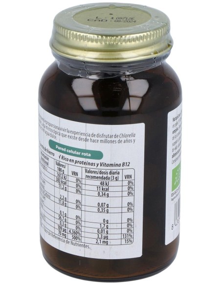 Experience Chlorella 180Comp. de Naturgreen