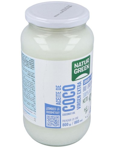 Aceite Virgen de Coco 800g de Naturgreen