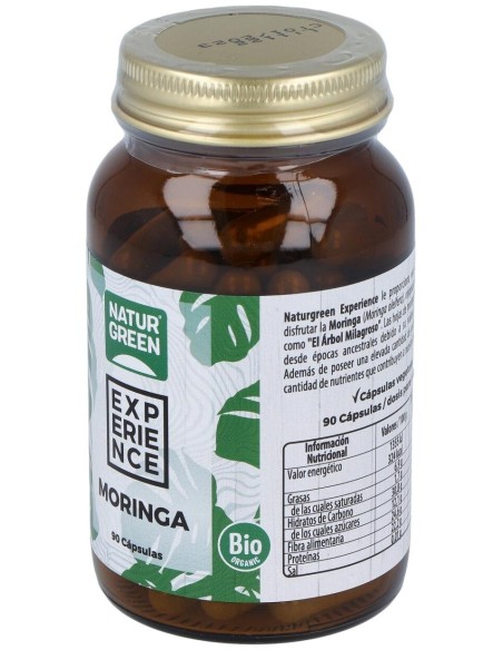 Experience Moringa Bio 90 Cápsulas  de Naturgreen