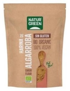 Harina de Algarroba sin Gluten Bio 500 G de Naturgreen 2
