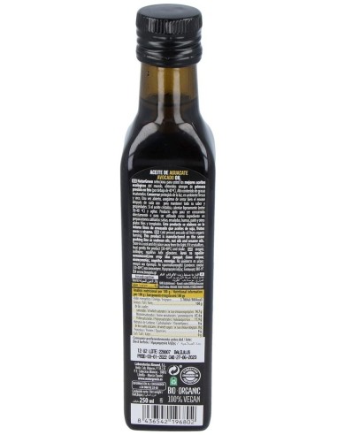 Aceite de Aguacate Bio 250 Ml de Naturgreen
