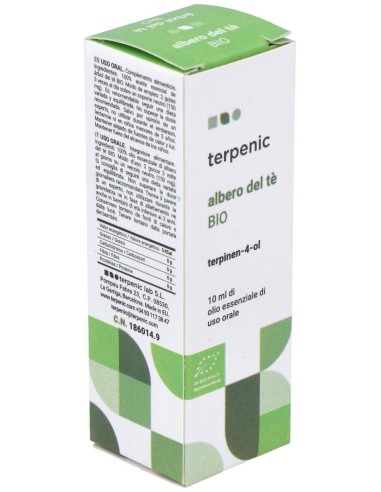 Arbol Del Te Aceite Esencial Alimentario 10Ml. Bio de Terpenic