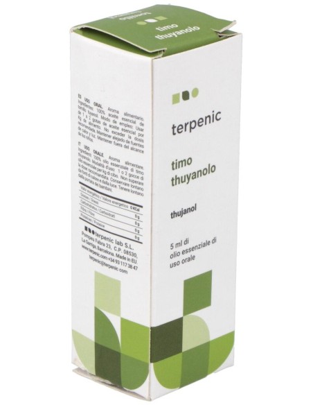 Tomillo Tuyanol Aceite Esencial Alimentario 5Ml. de Terpenic