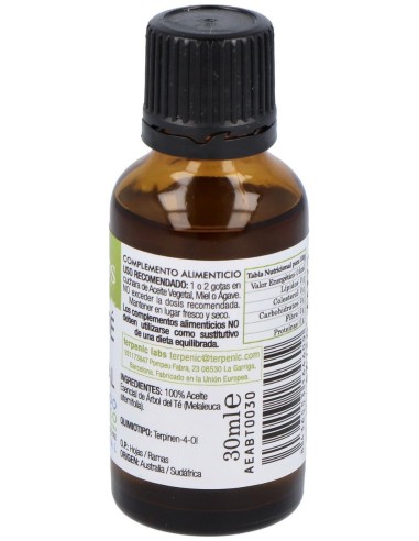 Arbol Del Te Aceite Esencial Bio 30Ml. de Terpenic