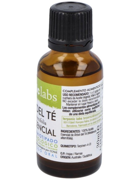 Arbol Del Te Aceite Esencial Bio 30Ml. de Terpenic