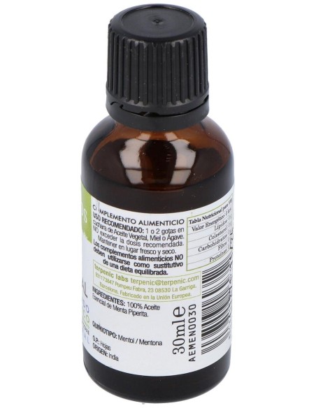 Menta Piperita Aceite Esencial Bio 30Ml. de Terpenic