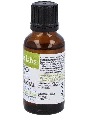 Romero Cineol Aceite Esencial Bio 30Ml. de Terpenic