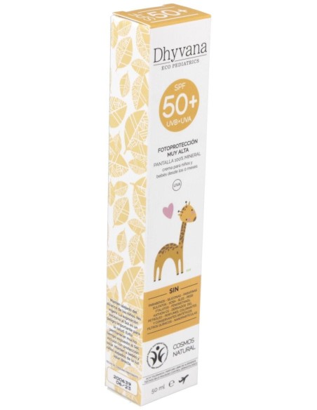 Solar Spf50+ Infantil  Sensible 50Ml. Eco de Dhyvana