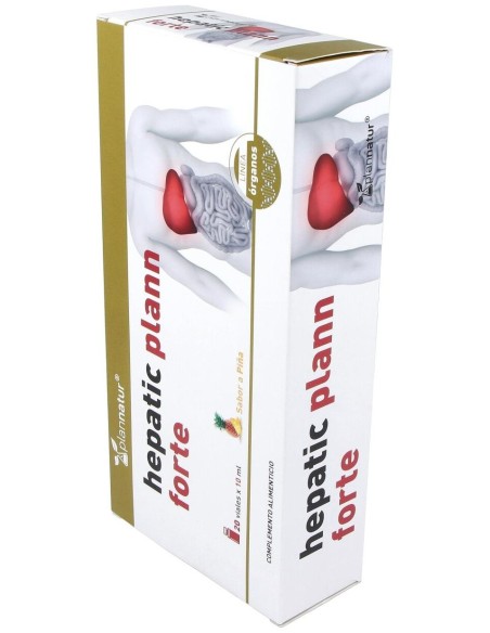 Hepatic Plann Forte 20Viales de Plannatur