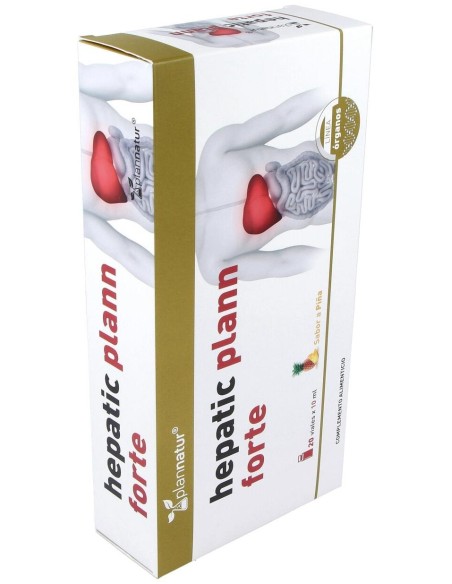 Hepatic Plann Forte 20Viales de Plannatur