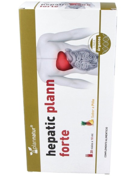 Hepatic Plann Forte 20Viales de Plannatur