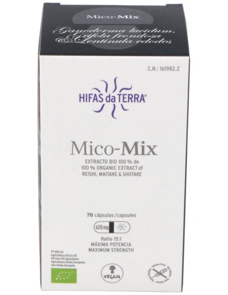 Mico Mix 70 capsulas de Hifas da Terra